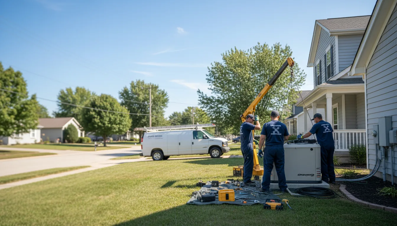 Generator Installation in South Charleston, OH near me